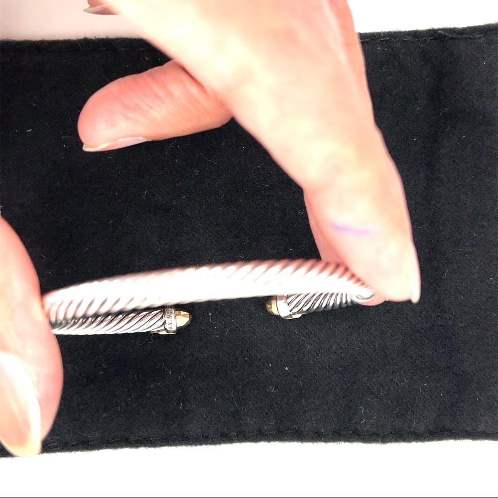 New David Yurman Empire Collection Bracelet Gold Silver - Picture 3 of 5